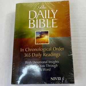 Harvest House The Daily Bible NIV OS Multi-Color New Chronological 365 Readings